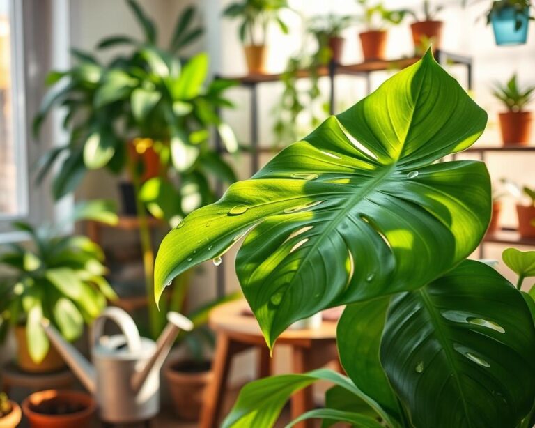 Foliar feeding for indoor plants