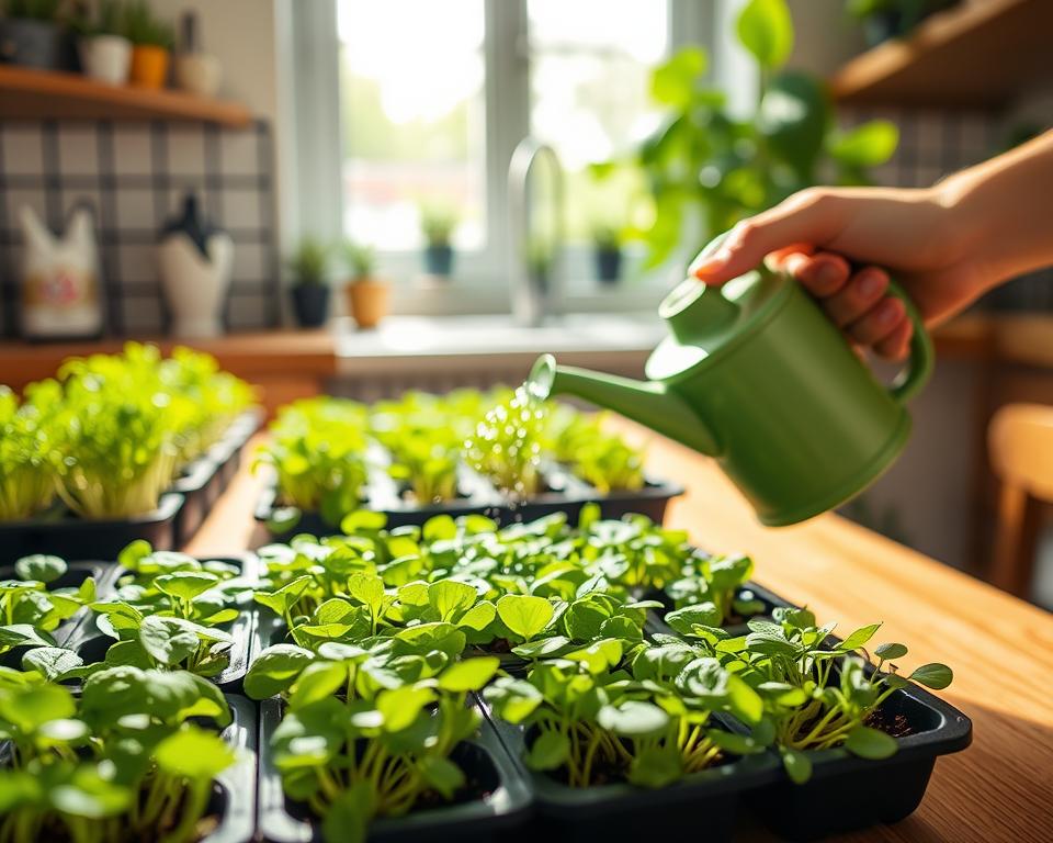 How to grow microgreens at home