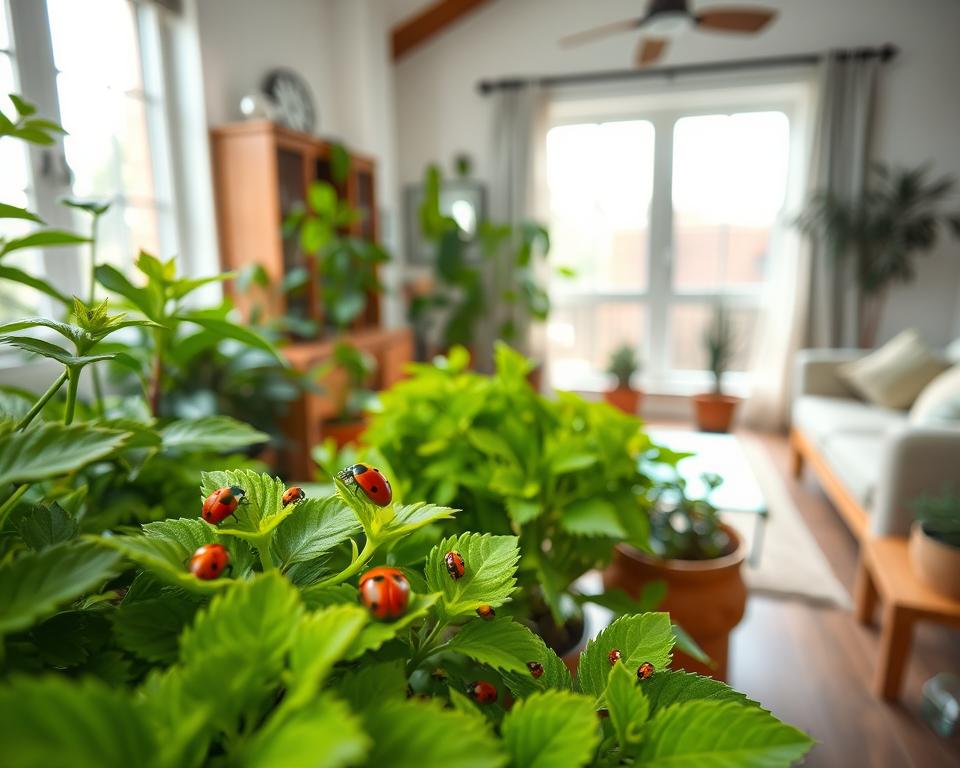 Indoor beneficial insect release