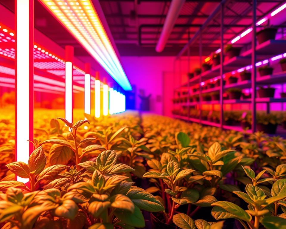 LED spectrum for indoor plants