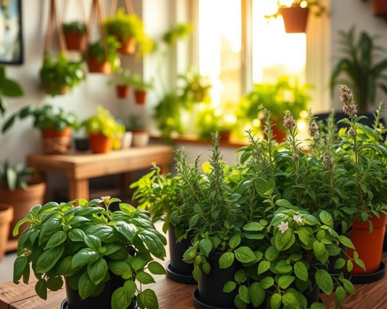 Perennial herbs for apartments