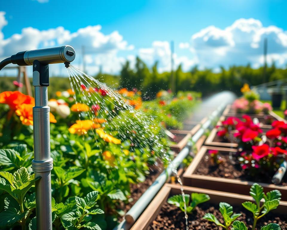 Automatic irrigation for plants