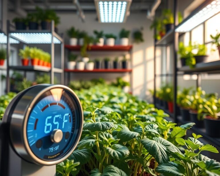 Ideal temperature for indoor farming