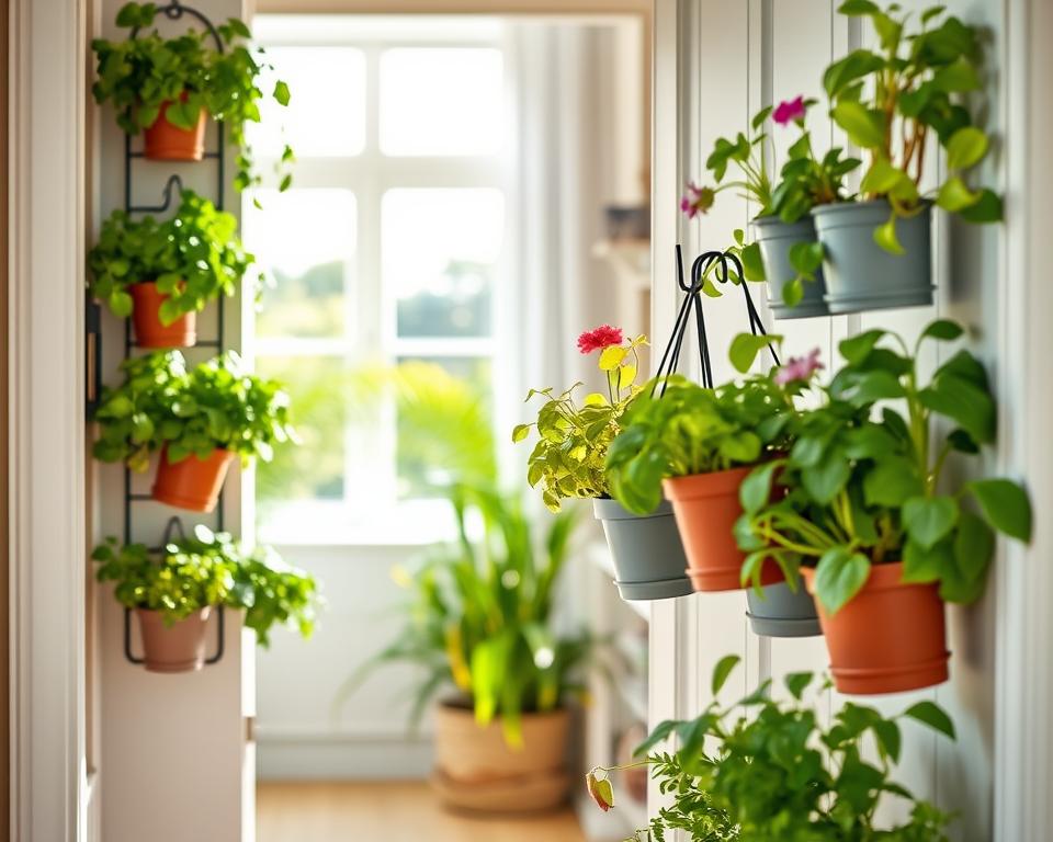 Over-the-door garden organizers