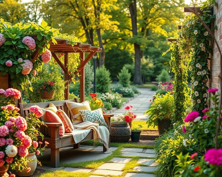 Turning corners into garden nooks